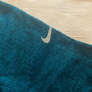 Emerald Green Nike Long Sleeved Running Shirt